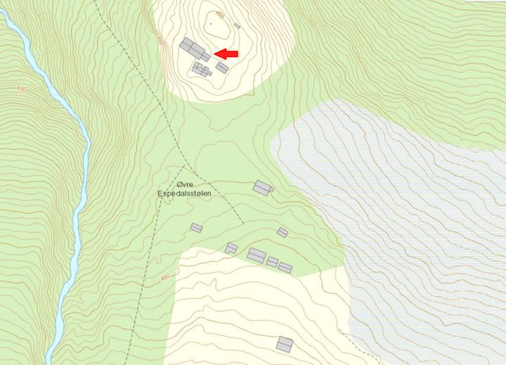 Stølshuset det søkast om å få rive har ein storleik på om lag 10 m2 (BYA), og er truleg oppført i 1863.