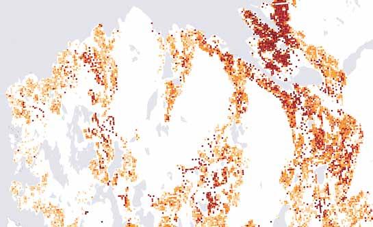 Askøy Bergen sentrum Laksevåg Nygårdstangen Lillesotra Møllendal Storavatnet Haukeland sykehus Kronstad Loddefjord Mindemyren Spelhaugen Målpunkt Oasen Byutvikling/transformasjon Målpunkt og