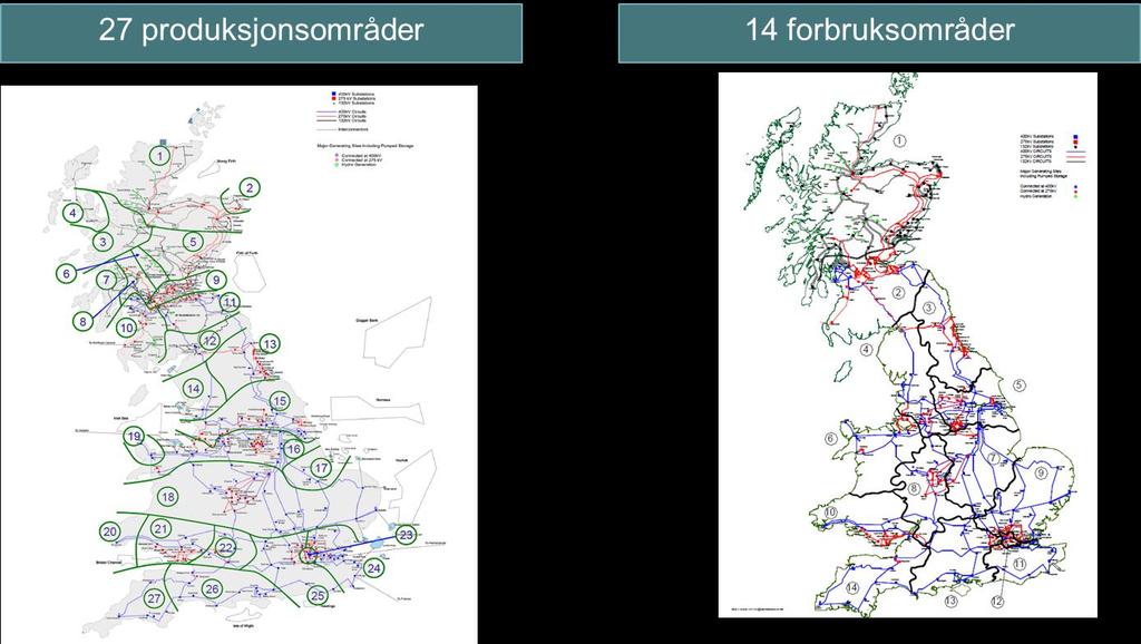 inkrementelle kostnaden for alle punkter innenfor hver sone og gjør deretter en omregning av estimerte kostnader for hvert punkt av nettverket til en gjennomsnittlig kostnad pr.