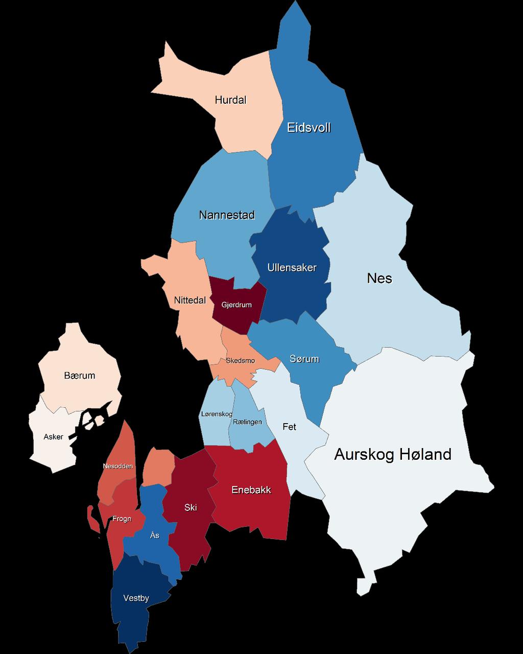 Regional analyse for 2016