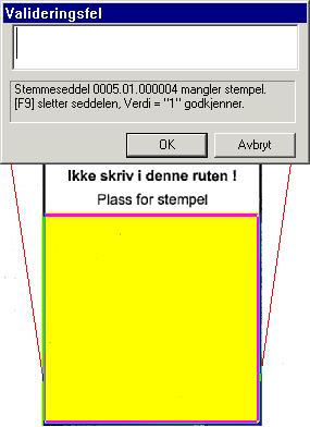 4 Angremulighet ved bekreftelse eller sletting av slenger Av og til ligger fingrene litt foran hjernen, og man kan komme i skade for å bekrefte feil navn eller slette en kandidat som er gyldig.