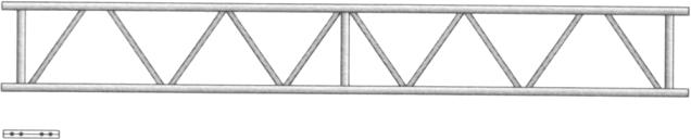 DOBBELT REKKVERK Lengde (m) Vekt Art. nr. aluminium 2,30 7,9 kg RX1113 Side 8 av 11 TOPPREKKVERK Høyde (m) Vekt Art. nr. stål 1,00 7,7 kg GS1129 DRAGER Lengde (m) Vekt Art. nr. aluminium 8,24 34,4 kg R50800 6,24 26,4 kg R50600 5,24 22,6 kg R50500 4,24 18,8 kg R50400 SKJØTESTUSS Skjøtestuss 2,2 kg R50000 BEAM ENDE Benevnelse Vekt Art.