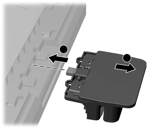 Figur 2-8 Fjern USB-pluggen 7.