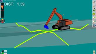 I 2D modus arbeider man etter kjente referanser mens i 3D modus så kan man lage modeller, såkalte Digital Terrain Map DTM) og laste inn i systemet.