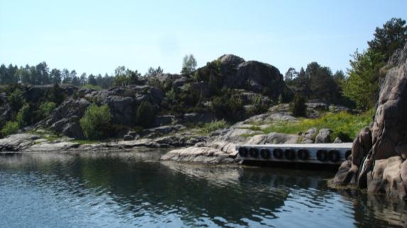 000 Fotografier Bukkeholmene Figur: 8 og 9. Bukkeholmene mot Håkonsund, nordøst.