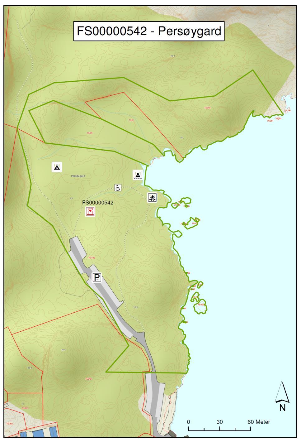 DEL 2: Forvaltningsplan : Persøygard Kart nr. 11: Persøygard, FS 00000542.