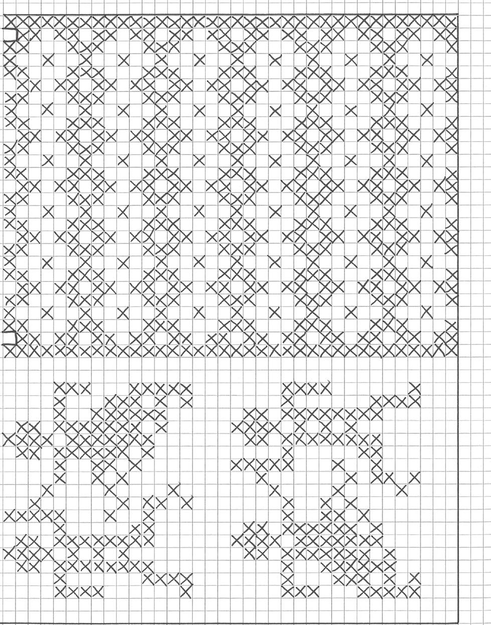 Lue med Dansebord Lue med Dansebord 23402 Danseborden er et gammelt mønster som vi har funnet i Anniken Sibbern Bøhns bok. Vi har kombinert denne danseborden med et eget komponert mønster.