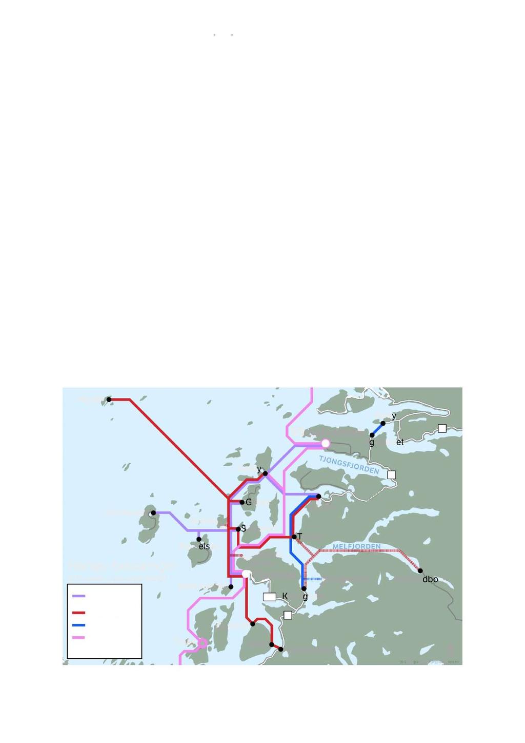5. Rute 18-191 Trænaruten legges ned. 6. Ny regionpendel anløper Sandnessjøen Nesna Stokkvågen Onøy Sleneset - Nord - Solvær - Lovund.