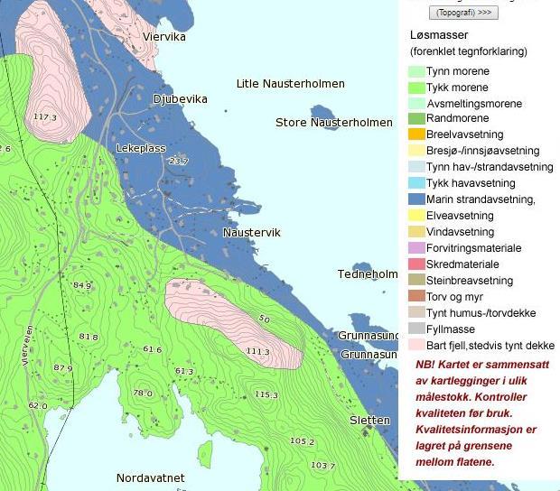 2 Grunnførhold Det er ikke utført grunnundersøkelser i det aktuelle området og heller ikke i nærområdet som vi er kjent med.