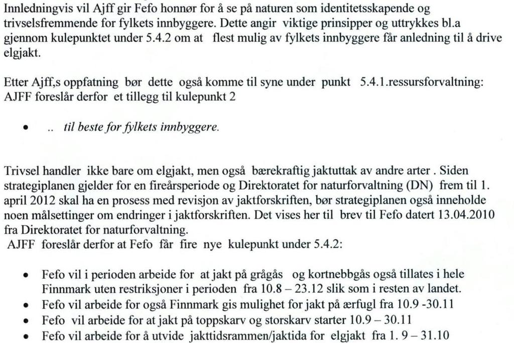 Disse to utsagnene bør samordnes. Det er bare en halv sannhet når bare samenes rettigheter omhandles i pkt 2.