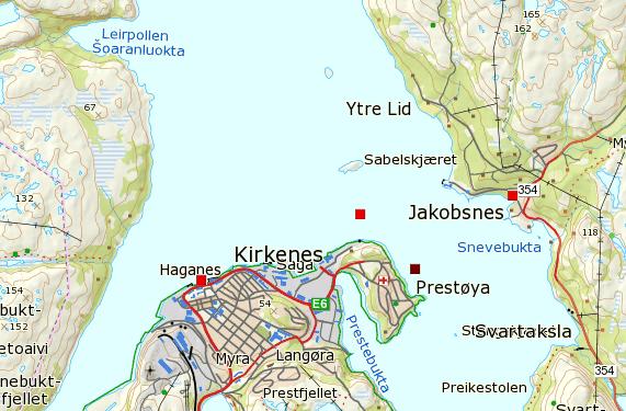 4 Sammenligning med tidligere undersøkelser NIVA utførte på oppdrag fra Sydvaranger Gruver AS lignende undersøkelser i 2010.