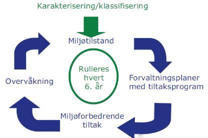 Alle vannforekomster skal karakteriseres før en begynner på undersøkelser og overvåking som gir grunnlag for tiltaksplaner.