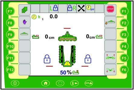 ISOBUS-terminal manuell drift 11 Hente fram hovedbilder 11.1 11 ISOBUS-terminal manuell drift 11.