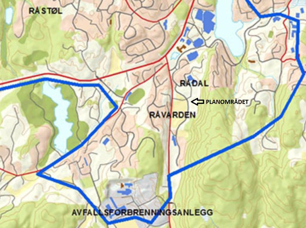 Energi Planområdet ligger innenfor konsesjonsområdet for fjernvarme.