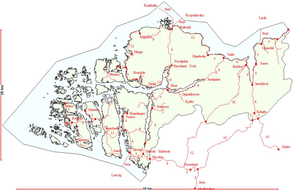 Infrastruktur / næringsliv: Samferdsle.