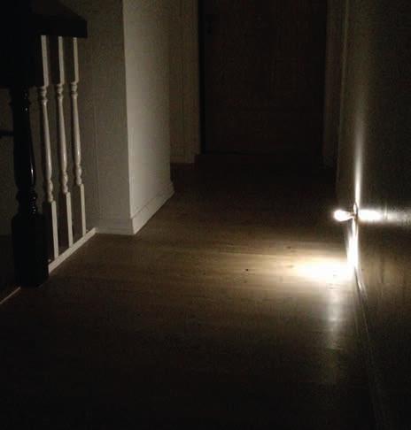 LED Nattlampe Lyser opp konturene i de mørke timer Nattlys med sensor Behagelig lys