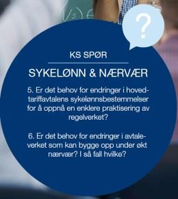 Spørsmål 4 Korleis kan Hovudtariffavtalen bli eit betre verkty for å utvikle ein heiltidskultur? I gjeldande HTA er det i kap.1 pkt. 2.3.