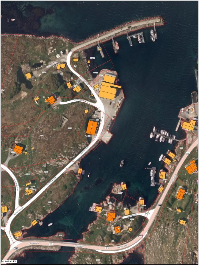 4 Planområdet Sætervågen ligger på Dyrøy; nordvest på Frøya om lag 17 km fra kommunesenteret Sistranda.
