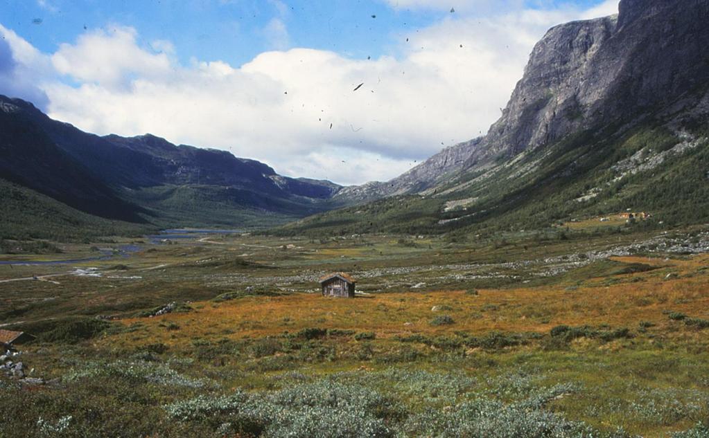 Hydalen Hemsedal Kulturmiljøet ligger nordøst i Hemsedal, mellom Grøndalen og grensa mot