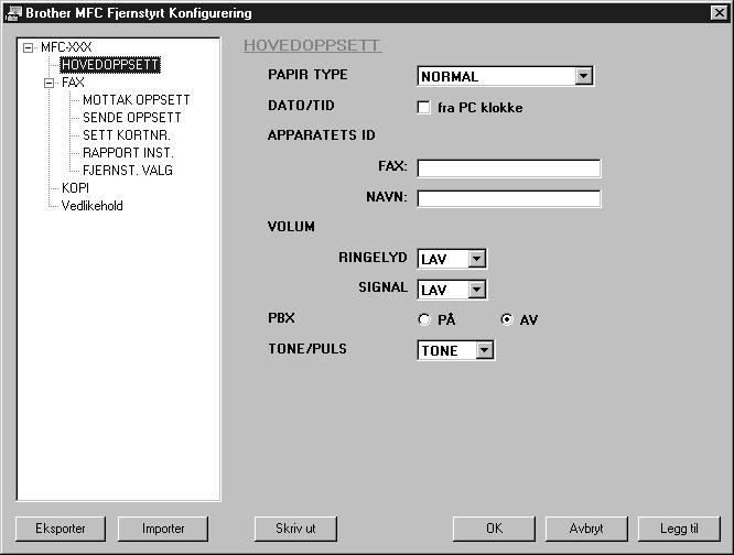 15 Oppsett og bruk av PC FAX (Kun for Windows ) Innledning Dette kapittelet gir en grov oversikt over Brothers programvare, slik at du kan begynne å bruke Brother MFC programvare-suiten.