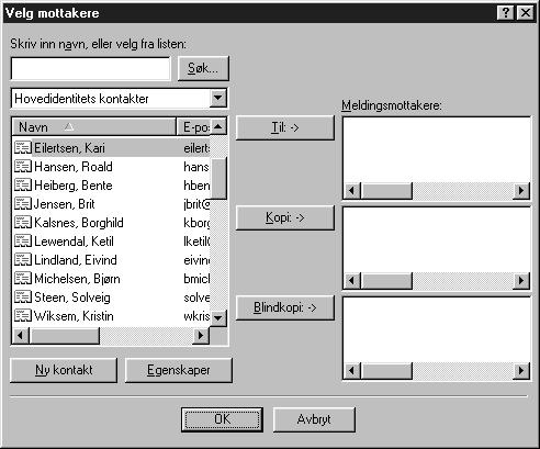 Filvedlegg Ikke konverter filer Klikk på denne avkryssingsboksen hvis du ikke vil endre filtype for vedlegg. Alternativer for konvertering vil ikke være tilgjengelige (gråfarget).