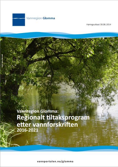 Overgang til regional plan for vannforvaltning og tiltaksprogram PURAs