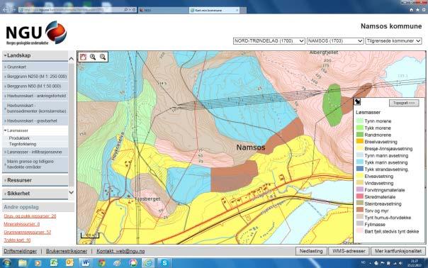 Mulig leirras: Fra Multiconsult er det stilt spørsmål om sikkerheten med hensyn til mulig leirras fra leirområdet nord for Uramoen. Multiconsult s dokumentkode415830-rig-not-002.