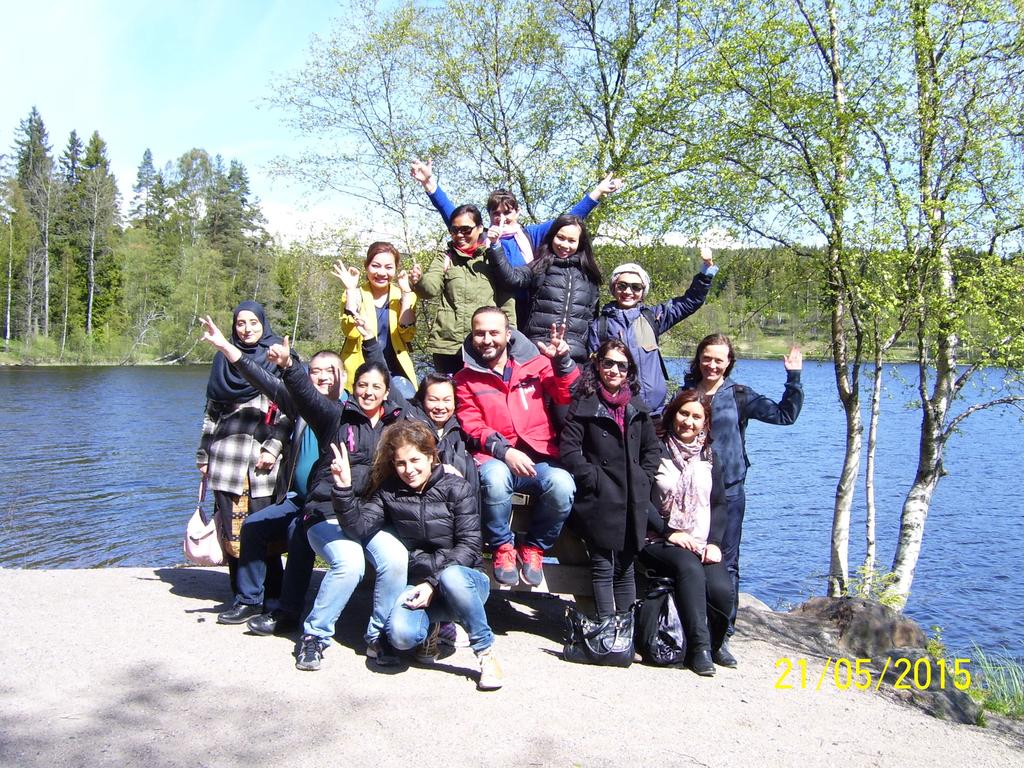 Foto: 1 Helsfyr voksenopplæring på tur rundt Sognsvann, foto Ingunn Schmidt Kap 2.