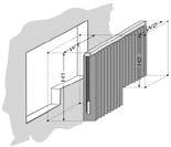 type 40 og 41. SYSTEM-MULIGHETER LAMELL TYPE 10 - STANDARD Standard vertikalsystem med fritthengende lameller.