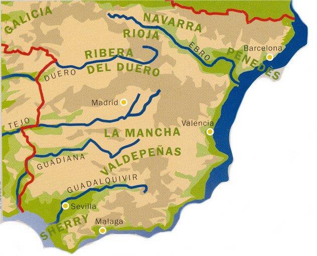 Vinlandet Spania Nord for Madrid Stikkord Nord Spania Rioja, Navarra ++ Beste svakviner