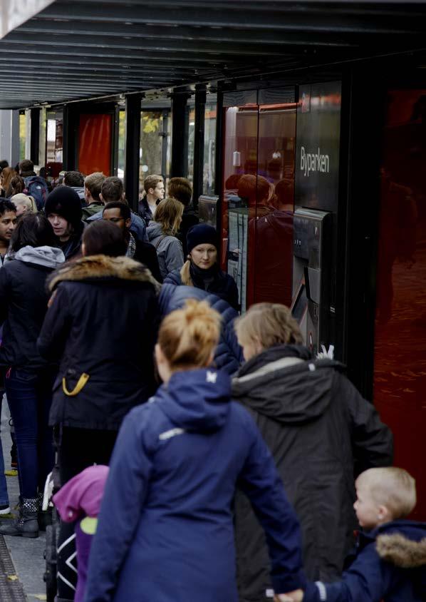 BYBANEN I BERGEN Kommunalbanken har siden 2010 gitt grønne lån til finansiering av Bybanens tre byggetrinn.