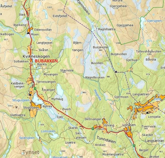 Sak 42/15 Det er lite grusressurser av høy kvalitet på Kvikne. Kvaliteten på grusen i masseuttaket på Bubakken tilfredsstiller ikke vegvesenets krav til grus i veibane.