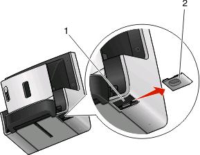 Bruk: Til å gjøre følgende: 13 USB-port Koble skriveren til en datamaskin med en USB-kabel.