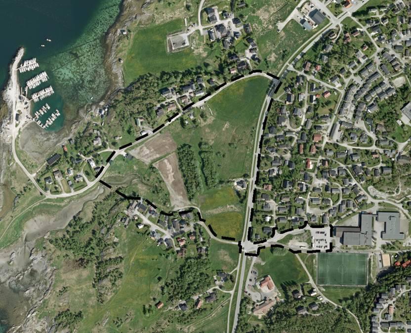 10.desember 2015 vedtok Bystyret ny plassering av Tverlandet skole. Tomten ligger på Vestre Løding, se kart med planavgrensning nedenfor.