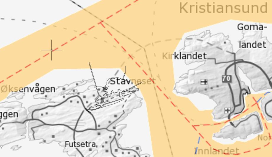 Trafikken til planområdet er beregnet til rundt ÅDT 120. Det er basert på 40 arbeidsreiser og 20 vareleveringer, og at hoveddelen av tungtransporten til anlegget skal skje sjøveien.