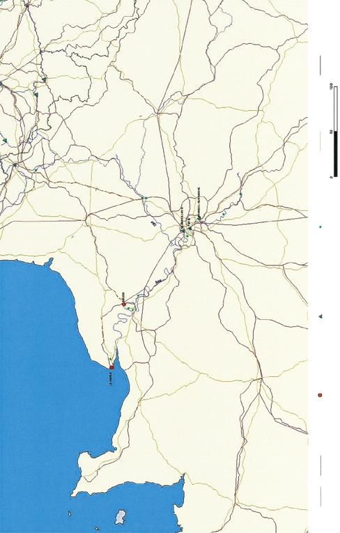 OVERSIKTSPLAN OVER DET TRANSEUROPEISKE TRANSPORTNETT (tidsramme 2010) SJOØHAVNER OG INNLANDS VANNVEIER 02/2001 4.