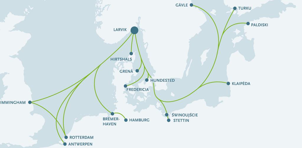 buggeolsen.no COLOR LINE CARGO Revet 8 22 94 44 44 www.colorline-cargo.com GREENCARRIER SHIPPING & LOGISTICS Kanalgt. 1 33 13 94 www.greencarrier.no NOR LINES AVD.