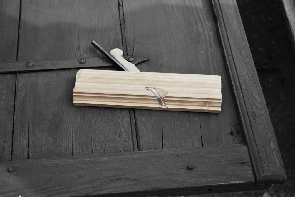 Common profiles on wooden buildings in the old town of Kuldiga,