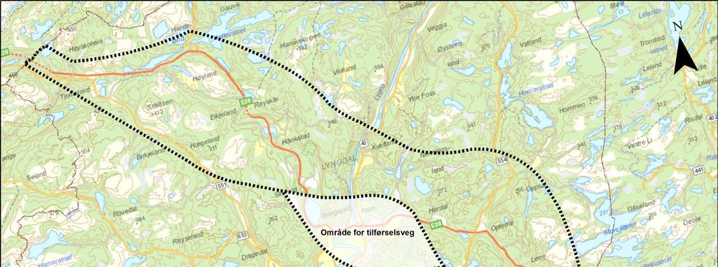 Forslag til planprogram Kapittel 3 - Planområde 3.1 Oversikt over planområdet og 3.