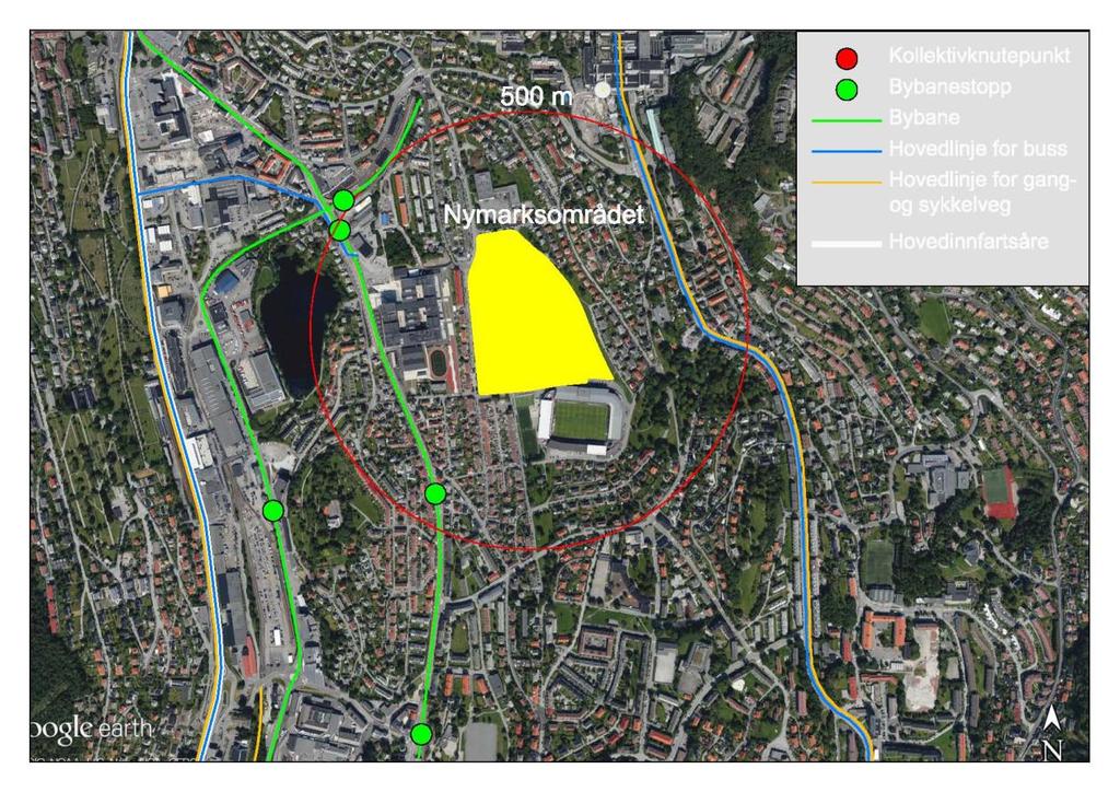 Gnr./Bnr./Hjemmelshaver 162/978 Bergen kommune 162/1225 Bergen kommune Areal Ca 54 900 m 2 Planstatus: KPA Idrettsanlegg, grøntstruktur Innenfor konsesjonsområde for fjernvarme.