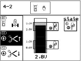 Pos: 3.5. /BA/-----Seitenumbr uch------ @ 0\mod_967536_0.doc @ 469 Kontrollenhet Komfort Pos: 3.5.0 /BA/Info-C enter/ladewagen/h auptmenüs/h auptmenü 4 Ser vice/diag nose T aster @ 0\mod_0095478_06.