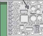 SPEAKER PROG VOLUME dimensjoner 50 mm POWER STATUS ACTIVE 24VDC 99 mm TiLkoPLinger Inngang 1 8: Tilkoplinger fra styresystemet. Utløsning: Tilkopling fra utløsningssignalet.