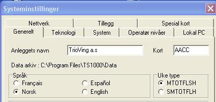 LOGG PÅ 1.01 1.02 Ref. nr. Menytekst Forklaring 1.01 Operatør ID 1.01 Tast passord Her skriver man inn operatørens ID, f.eks. initialer. Dette defineres i menyen Operatører i programmet.