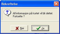 Hvis Automatisk Overføring ikke er valgt, hentes data ut fra låsene til håndterminalen ved å velge Hent hendelser i håndterminalens F4 meny.