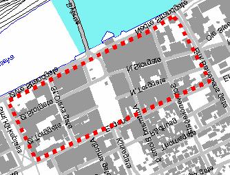 - I adkomstgatene kan trafikkmengden variere fra ca. 100 biler pr døgn og oppover til ca 3000 biler pr døgn.