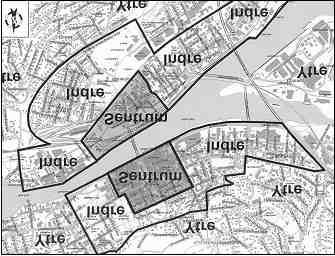 Brakerøya, under motorveibrua ved Bjørnstjerne Bjørnsons gate og på Grønland/Sundland. Mot Åssiden er det ingen områder som peker seg ut innenfor en rimelig avstand fra sentrum.