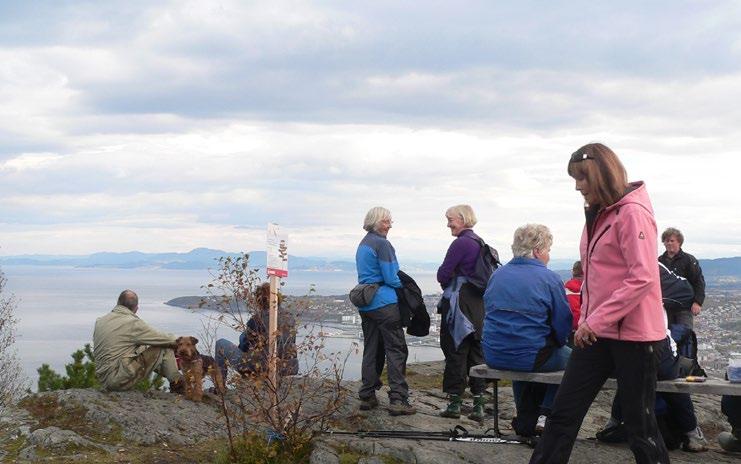 Søndagsturen støttes av Trondheimsregionens