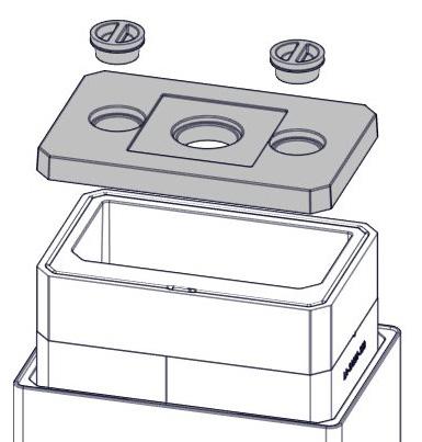 FIG 22 X Y X FIG 23 Acryl x4 PO-SAL01-130 PI-SAL01-13A x2 NO GB FI SE Ved topptilkobling, plasser de neste elementene i Powerstone. Ikke bruk akryllim mellom elementene i Powerstone.