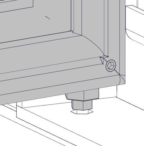 Vedlikehold - Selvlukker deaktivering / Maintenance - Door disassembling / Huolto - Oven poisto / Underhåll demontera lucka FIG 38 NO GB FI SE Åpne døren. 1. Fjern transportsikring. 2.