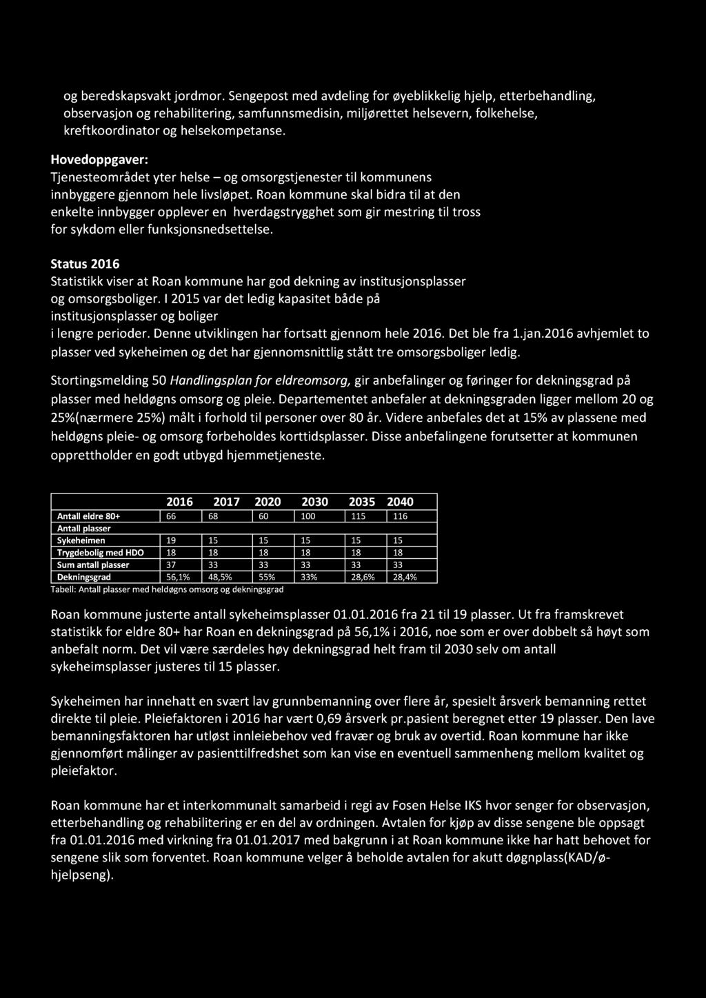 BUDSJETT 2017 M/INVE STERING OG ØKONOMIPL AN 2017-2020 og beredskapsvakt jordmor.